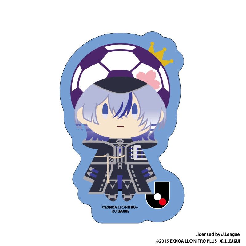 刀剣乱舞 出陣！Jリーグ応援本丸 御伴散歩 ぼーる装備 ダイカットマグネット Vol.12 ブラインド(9種)