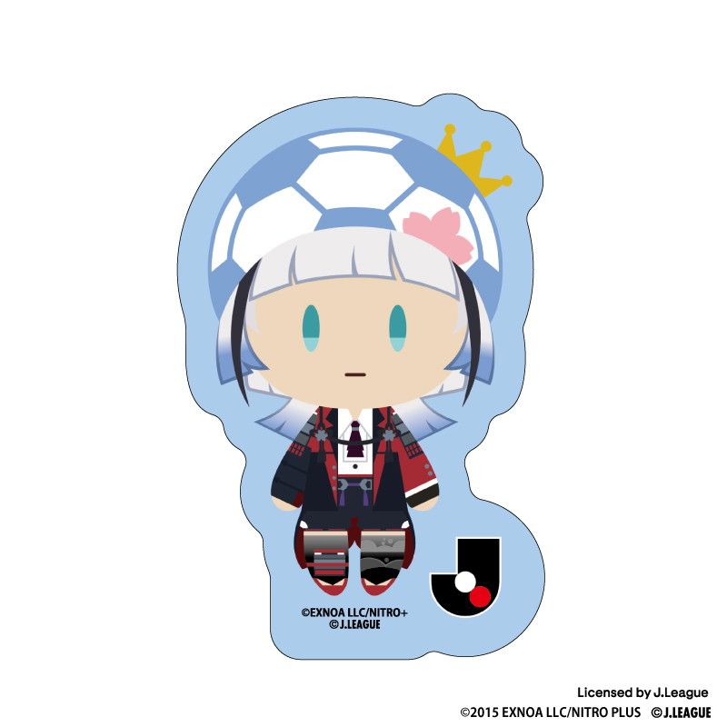 刀剣乱舞 出陣！Jリーグ応援本丸 御伴散歩 ぼーる装備 ダイカットマグネット Vol.12 ブラインド(9種)