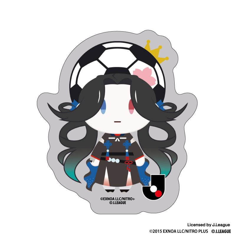 刀剣乱舞 出陣！Jリーグ応援本丸 御伴散歩 ぼーる装備 ダイカットマグネット Vol.11 ブラインド(9種)