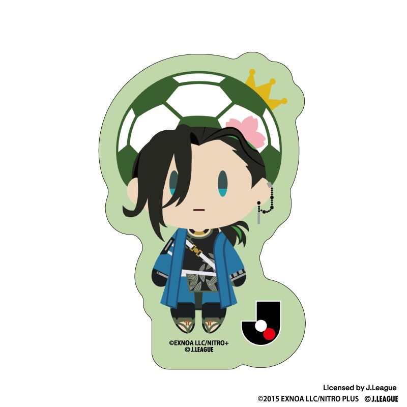 刀剣乱舞 出陣！Jリーグ応援本丸 御伴散歩 ぼーる装備 ダイカットマグネット Vol.11 ブラインド(9種)