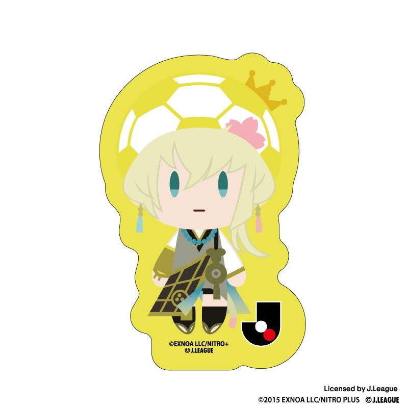 刀剣乱舞 出陣！Jリーグ応援本丸 御伴散歩 ぼーる装備 ダイカットマグネット Vol.10 コンプリートセット(全9種)