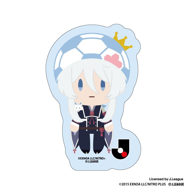 刀剣乱舞 出陣！Jリーグ応援本丸 御伴散歩 ぼーる装備 ダイカットマグネット Vol.8 コンプリートセット(全10種)