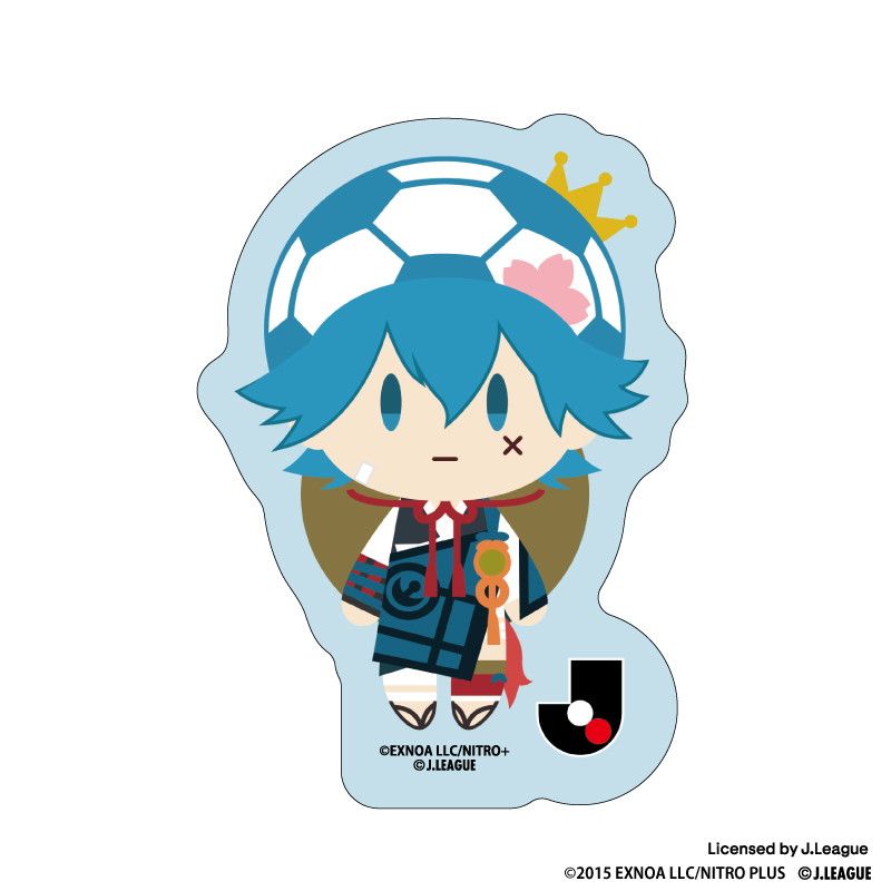 刀剣乱舞 出陣！Jリーグ応援本丸 御伴散歩 ぼーる装備 ダイカットマグネット Vol.5 コンプリートセット(全10種)