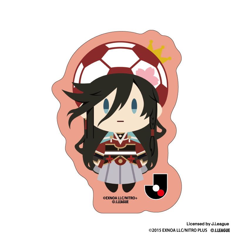 刀剣乱舞 出陣！Jリーグ応援本丸 御伴散歩 ぼーる装備 ダイカットマグネット Vol.5 ブラインド(10種)