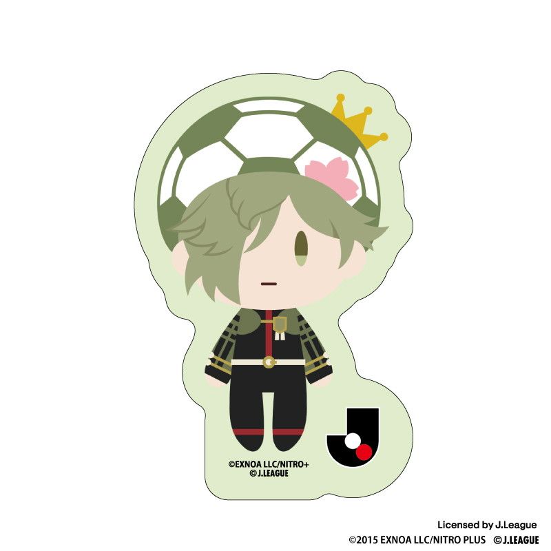 刀剣乱舞 出陣！Jリーグ応援本丸 御伴散歩 ぼーる装備 ダイカットマグネット Vol.3 コンプリートセット(全10種)