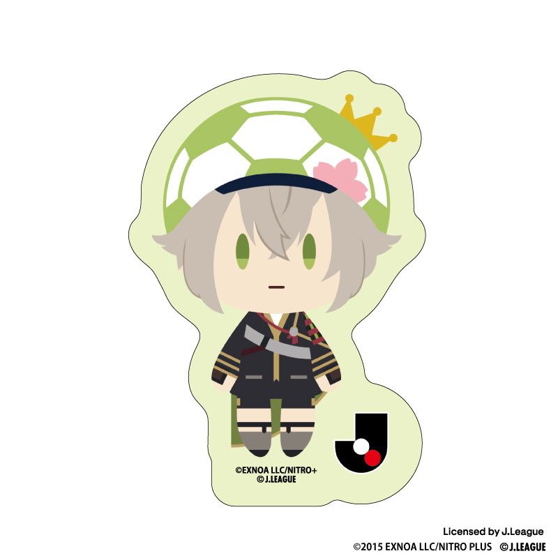 刀剣乱舞 出陣！Jリーグ応援本丸 御伴散歩 ぼーる装備 ダイカットマグネット Vol.3 コンプリートセット(全10種)