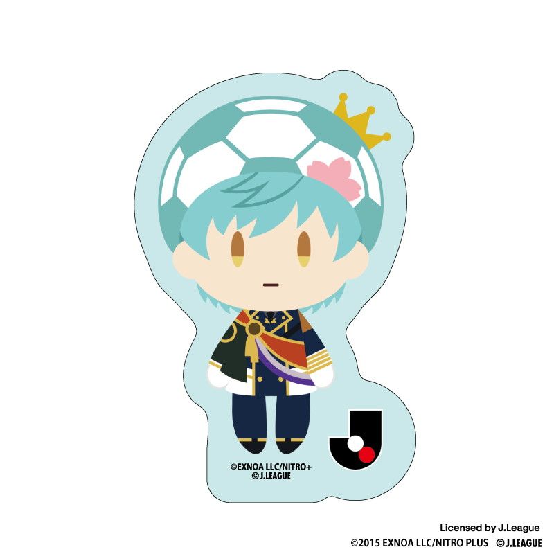 刀剣乱舞 出陣！Jリーグ応援本丸 御伴散歩 ぼーる装備 ダイカットマグネット Vol.2 コンプリートセット(全10種)