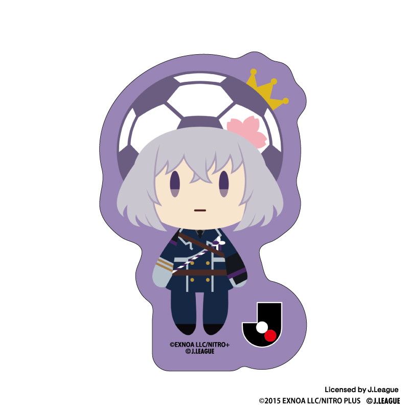 刀剣乱舞 出陣！Jリーグ応援本丸 御伴散歩 ぼーる装備 ダイカットマグネット Vol.2 コンプリートセット(全10種)