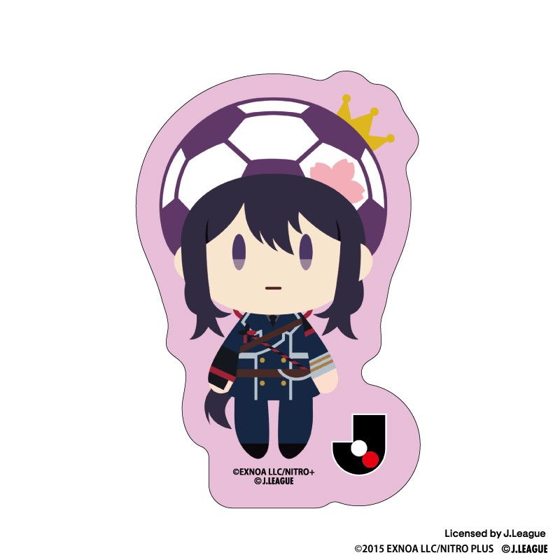 刀剣乱舞 出陣！Jリーグ応援本丸 御伴散歩 ぼーる装備 ダイカットマグネット Vol.2 ブラインド(10種)