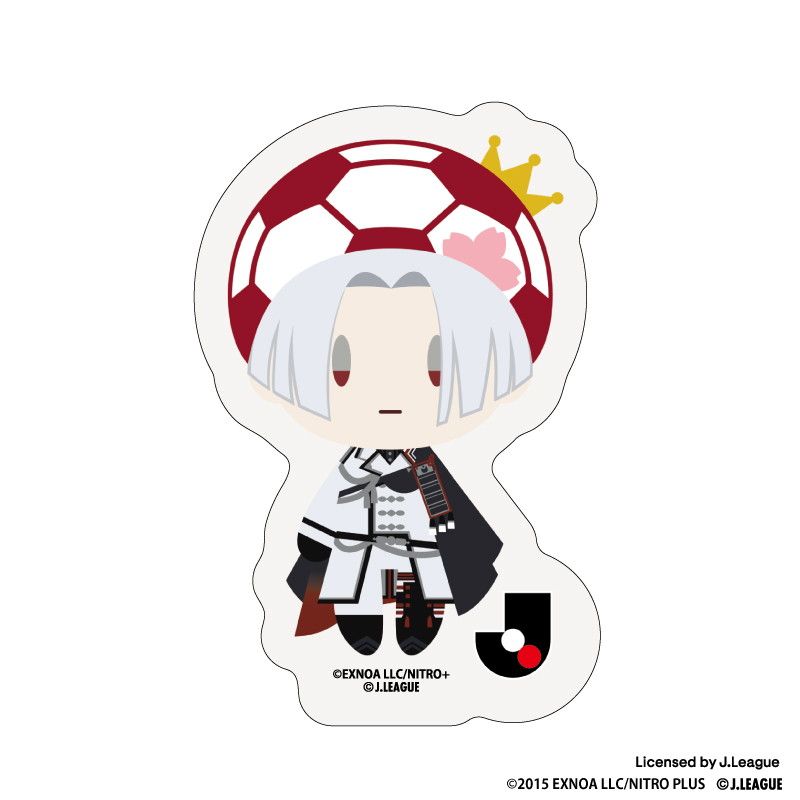 刀剣乱舞 出陣！Jリーグ応援本丸 御伴散歩 ぼーる装備 ダイカットマグネット Vol.1 ブラインド(10種)
