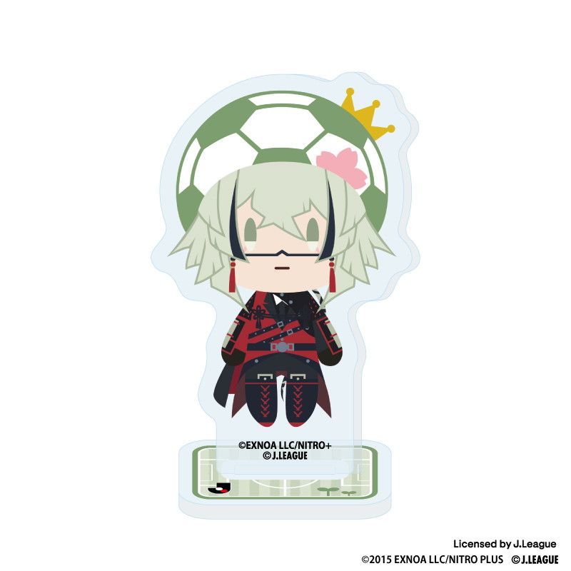 刀剣乱舞 出陣！Jリーグ応援本丸 御伴散歩 ぼーる装備 アクリルスタンド 石田正宗