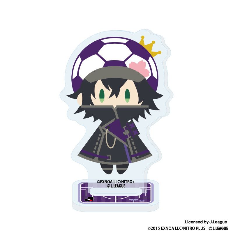 刀剣乱舞 出陣！Jリーグ応援本丸 御伴散歩 ぼーる装備 アクリルスタンド 水心子正秀