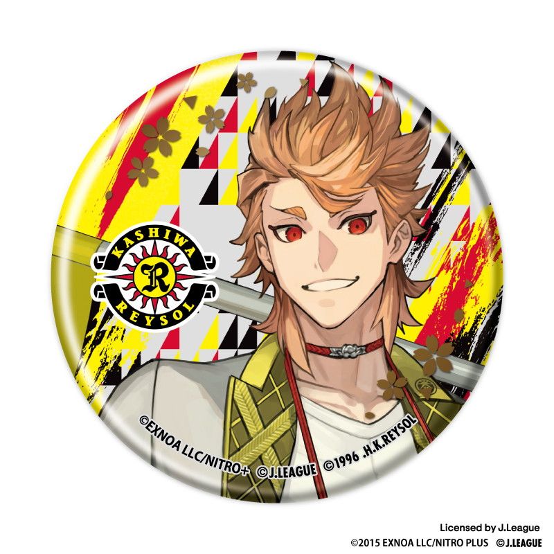 刀剣乱舞 出陣！Jリーグ応援本丸 缶バッジ Vol.1 ブラインド(10種)