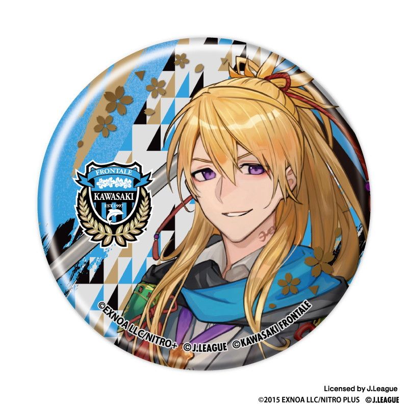 刀剣乱舞 出陣！Jリーグ応援本丸 缶バッジ Vol.1 ブラインド(10種)