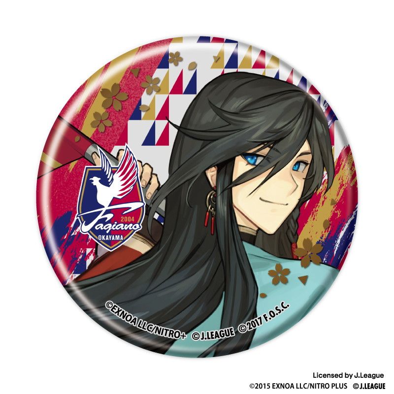 刀剣乱舞 出陣！Jリーグ応援本丸 缶バッジ Vol.1 ブラインド(10種)