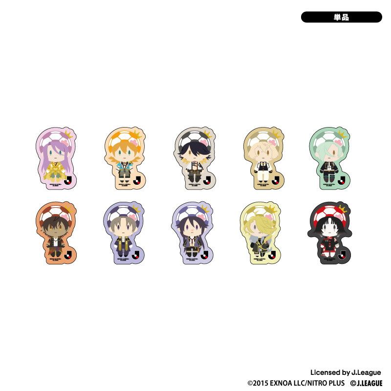 刀剣乱舞 出陣！Jリーグ応援本丸 御伴散歩 ぼーる装備 ダイカットマグネット Vol.6 ブラインド(10種)