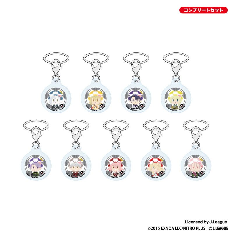刀剣乱舞 出陣！Jリーグ応援本丸 御伴散歩 ぼーる装備 アンブレラマーカー Vol.10 コンプリートセット(全9種)