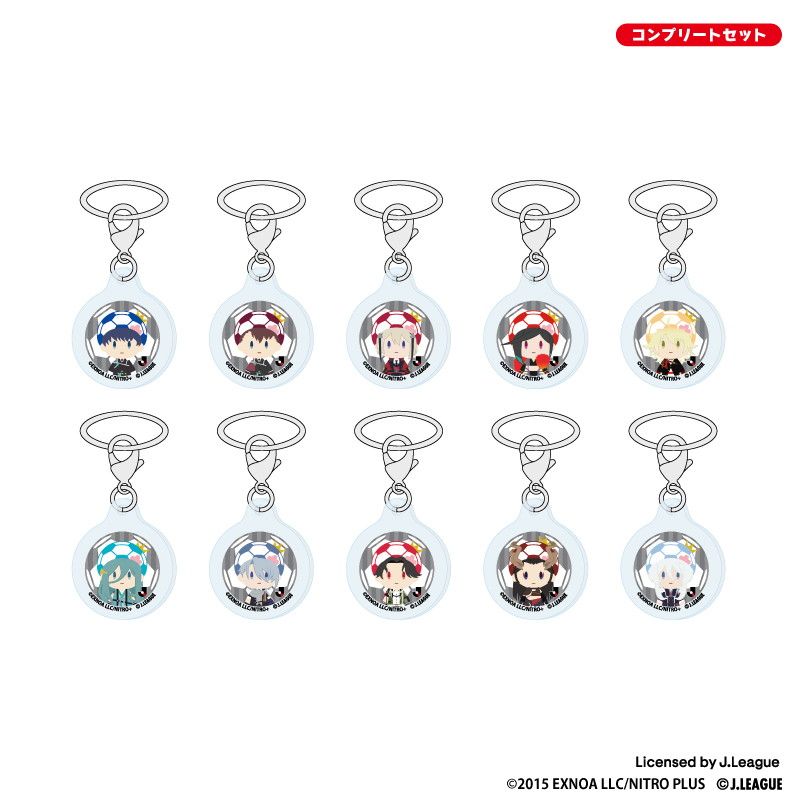 刀剣乱舞 出陣！Jリーグ応援本丸 御伴散歩 ぼーる装備 アンブレラマーカー Vol.8 コンプリートセット(全10種)