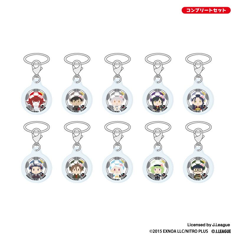 刀剣乱舞 出陣！Jリーグ応援本丸 御伴散歩 ぼーる装備 アンブレラマーカー Vol.7 コンプリートセット(全10種)
