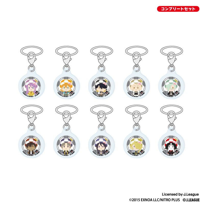 刀剣乱舞 出陣！Jリーグ応援本丸 御伴散歩 ぼーる装備 アンブレラマーカー Vol.6 コンプリートセット(全10種)