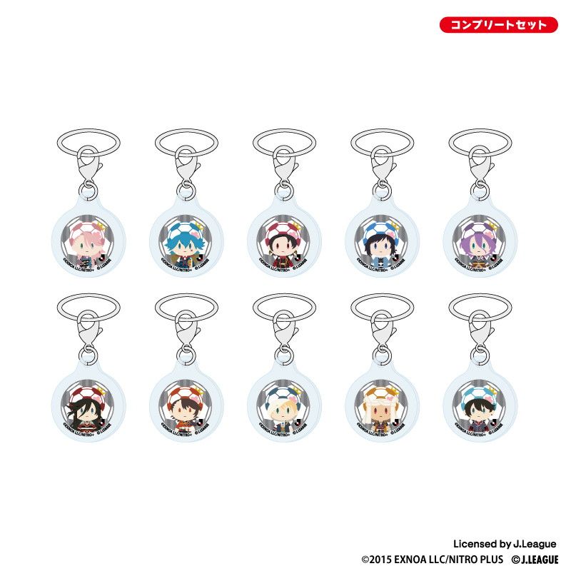 刀剣乱舞 出陣！Jリーグ応援本丸 御伴散歩 ぼーる装備 アンブレラマーカー Vol.5 コンプリートセット(全10種)