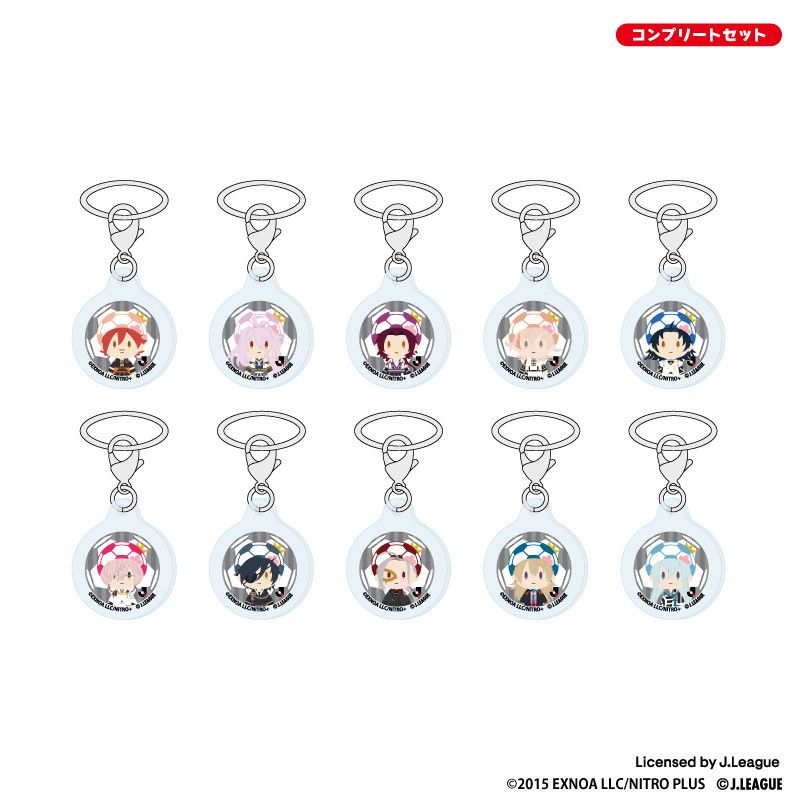 刀剣乱舞 出陣！Jリーグ応援本丸 御伴散歩 ぼーる装備 アンブレラマーカー Vol.4 コンプリートセット(全10種)