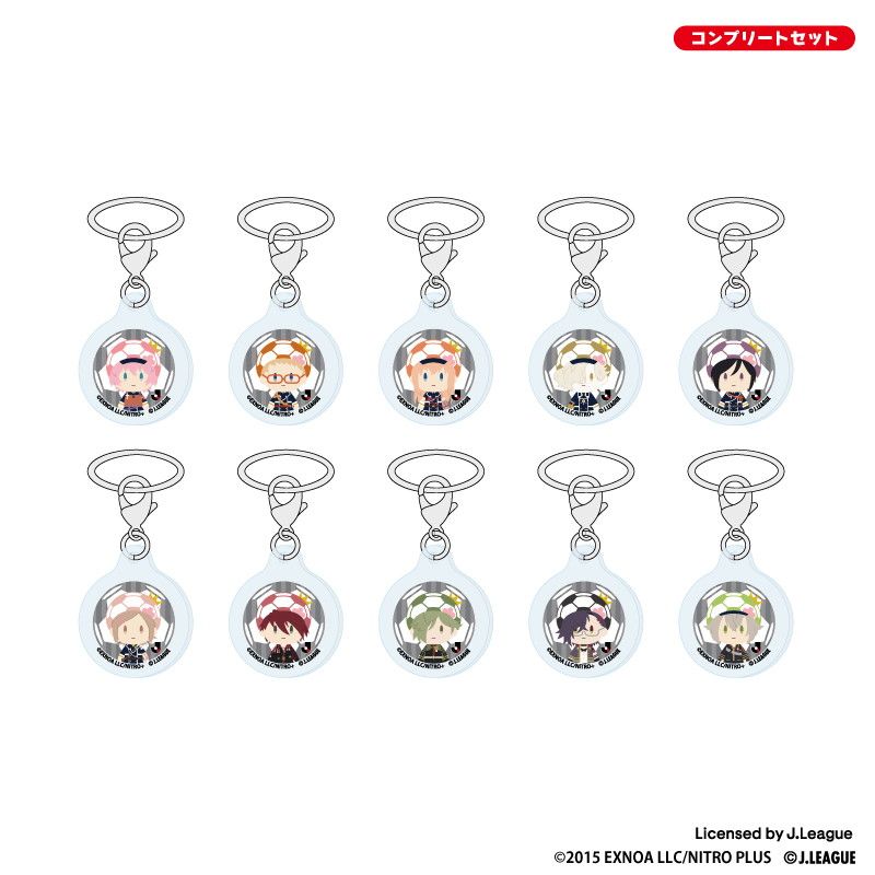 刀剣乱舞 出陣！Jリーグ応援本丸 御伴散歩 ぼーる装備 アンブレラマーカー Vol.3 コンプリートセット(全10種)