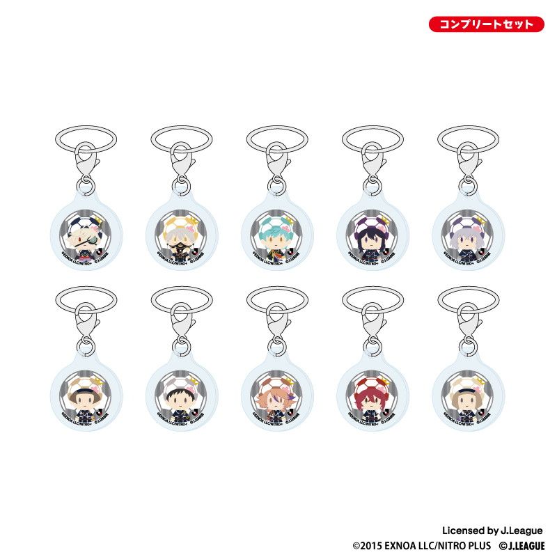 刀剣乱舞 出陣！Jリーグ応援本丸 御伴散歩 ぼーる装備 アンブレラマーカー Vol.2 コンプリートセット(全10種)
