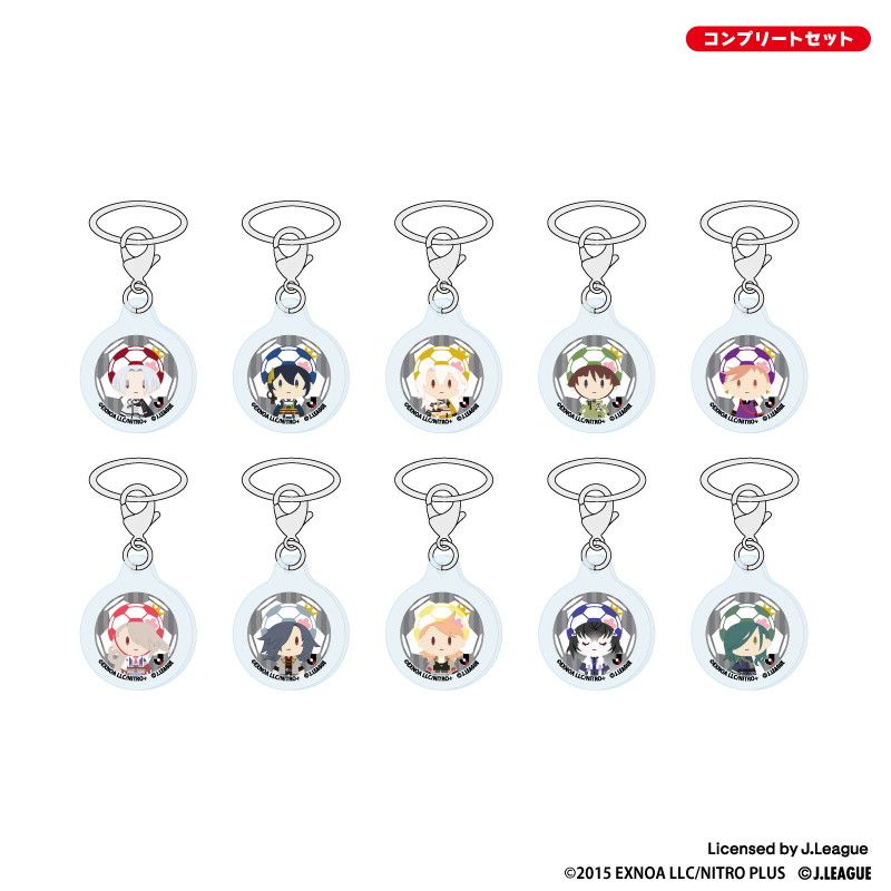 刀剣乱舞 出陣！Jリーグ応援本丸 御伴散歩 ぼーる装備 アンブレラマーカー Vol.1 コンプリートセット(全10種)