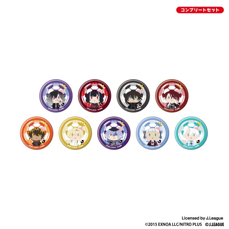 刀剣乱舞 出陣！Jリーグ応援本丸 御伴散歩 ぼーる装備 缶バッジ Vol.12 コンプリートセット(全9種)