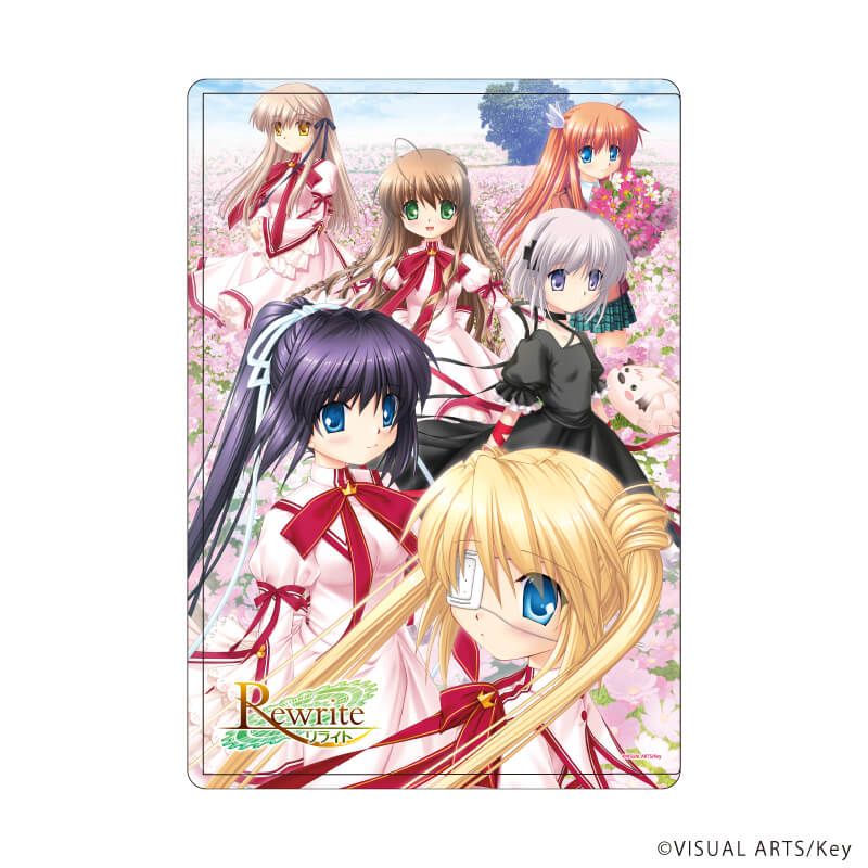 キャラクリアケース「Rewrite」01/集合デザイン(公式イラスト)