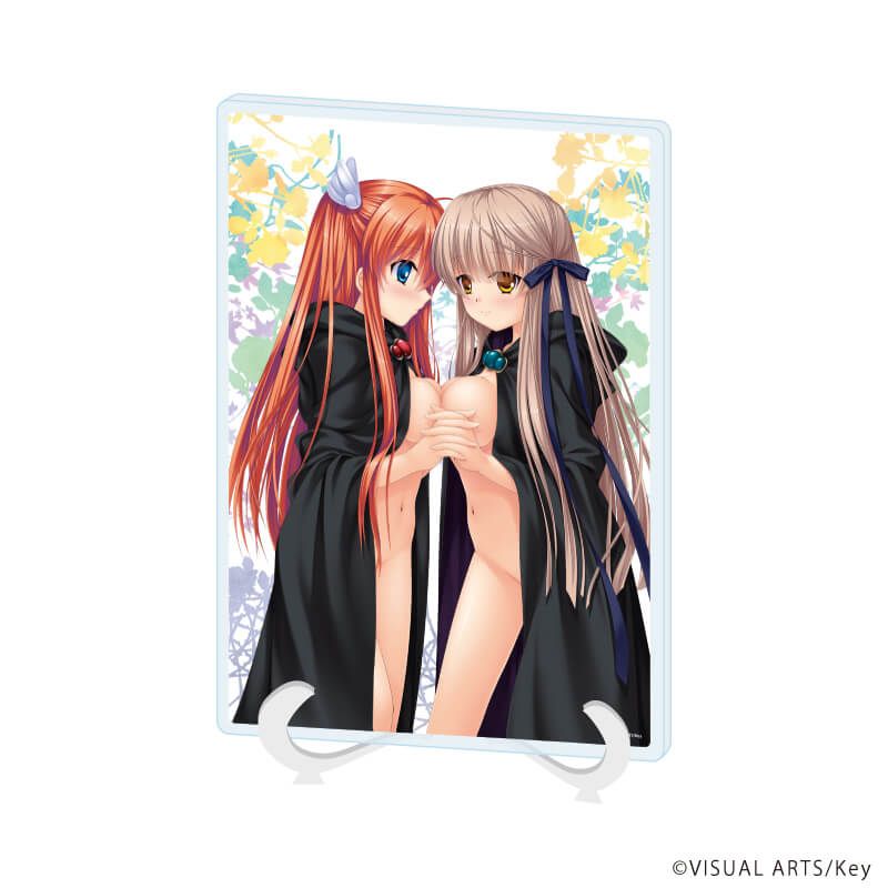 アクリルアートボード(A5サイズ)「Rewrite」01/ちはや&朱音(公式イラスト)