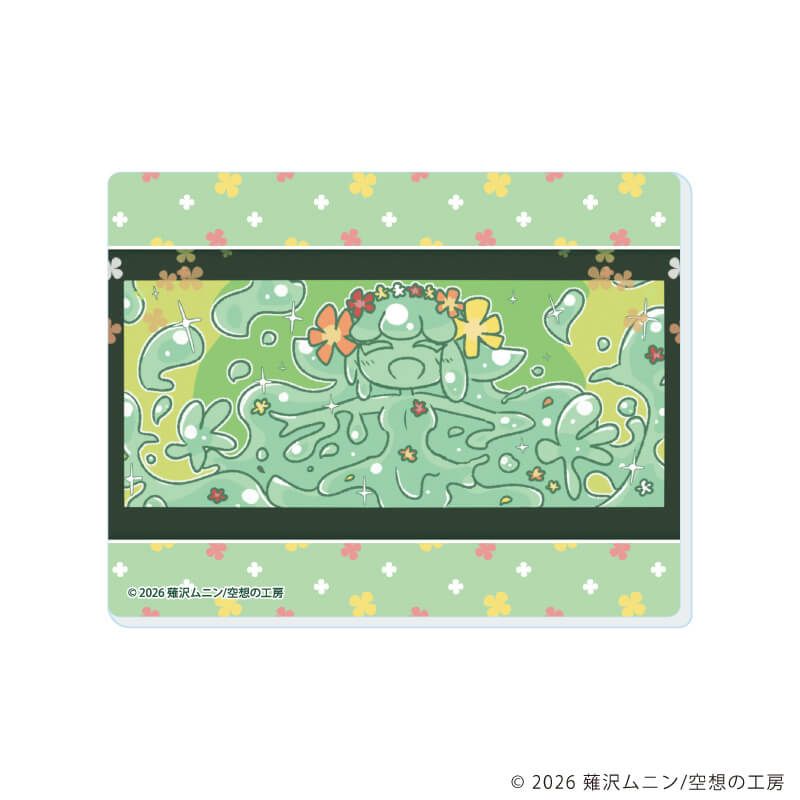 アクリルカード「▼スライム娘は人間と友達になりたいようだ+」01/コンプリートセット(全5種)(公式イラスト)