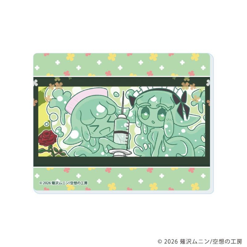アクリルカード「▼スライム娘は人間と友達になりたいようだ+」01/コンプリートセット(全5種)(公式イラスト)