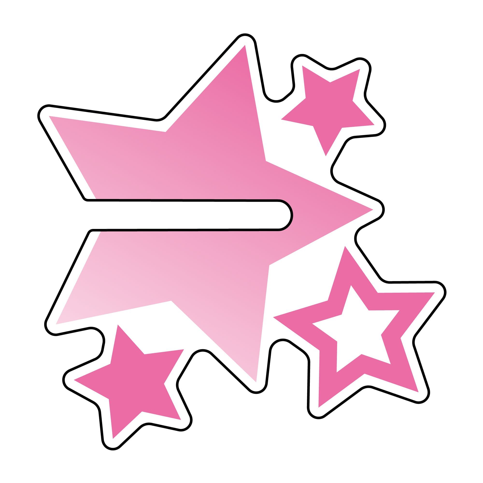 着せ替え台座23/スター(ピンク)【推し活】