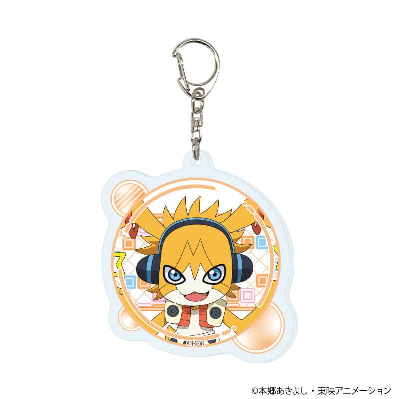 アクリルキーホルダー「デジモンユニバース アプリモンスターズ」01/シャボン玉ver. コンプリートセット(全6種)(描き下ろしイラスト)