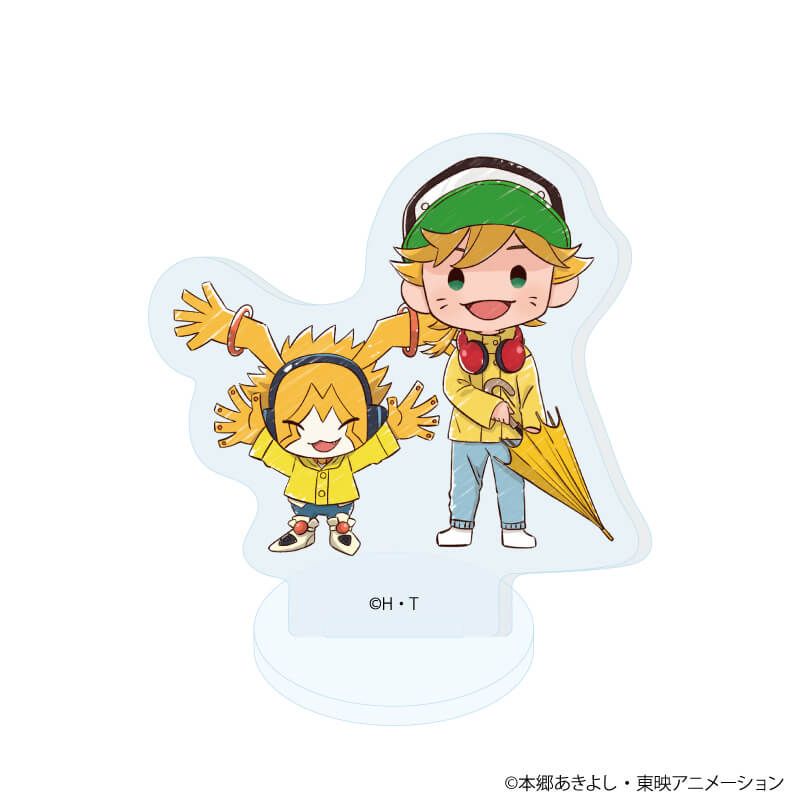 アクリルぷちスタンド「デジモンユニバース アプリモンスターズ」01/梅雨ver. ブラインド(5種)(グラフアートイラスト)