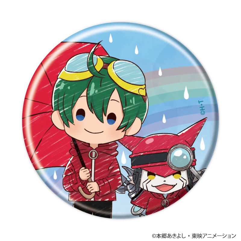 缶バッジ「デジモンユニバース アプリモンスターズ」02/梅雨ver. ブラインド(5種)(グラフアートイラスト)