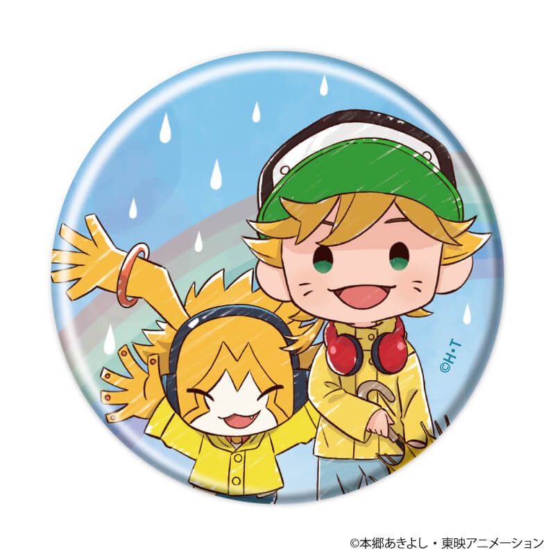 缶バッジ「デジモンユニバース アプリモンスターズ」02/梅雨ver. ブラインド(5種)(グラフアートイラスト)