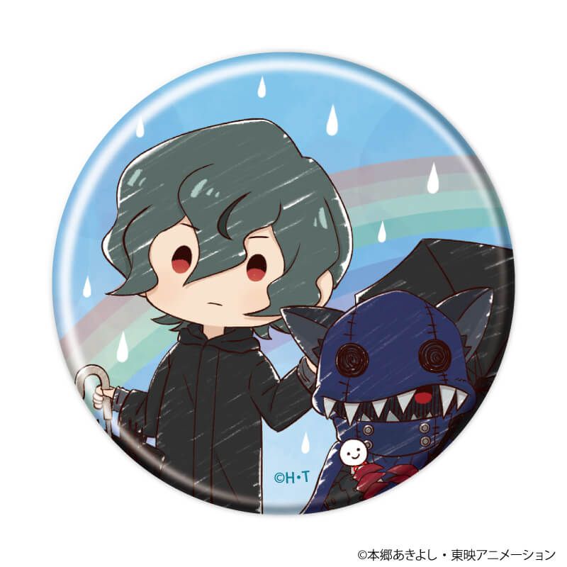 缶バッジ「デジモンユニバース アプリモンスターズ」02/梅雨ver. ブラインド(5種)(グラフアートイラスト)