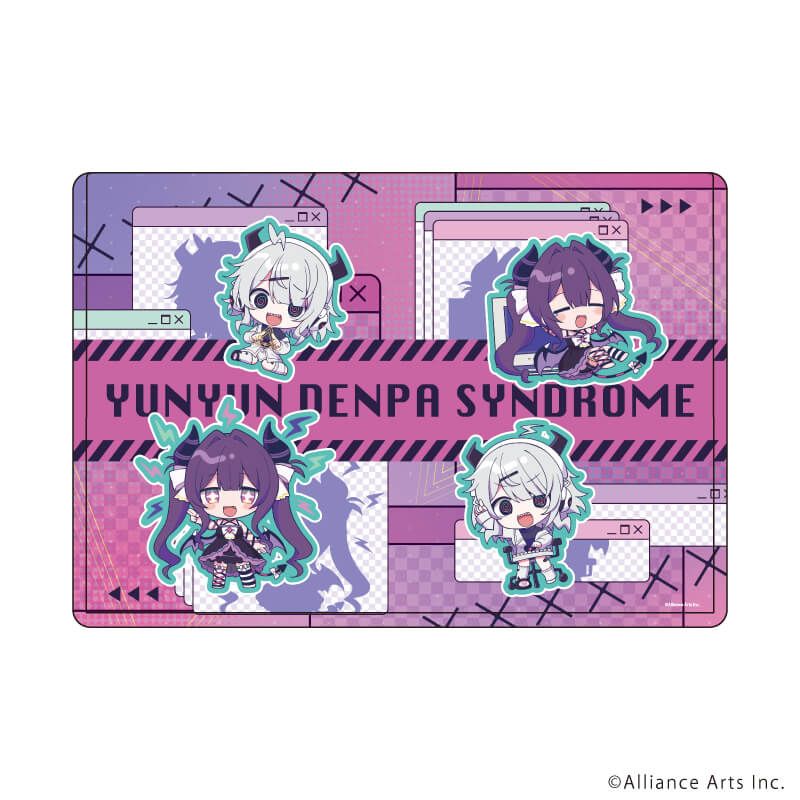 キャラクリアケース「ゆんゆん電波シンドローム」01/集合デザイン(ミニキャライラスト)