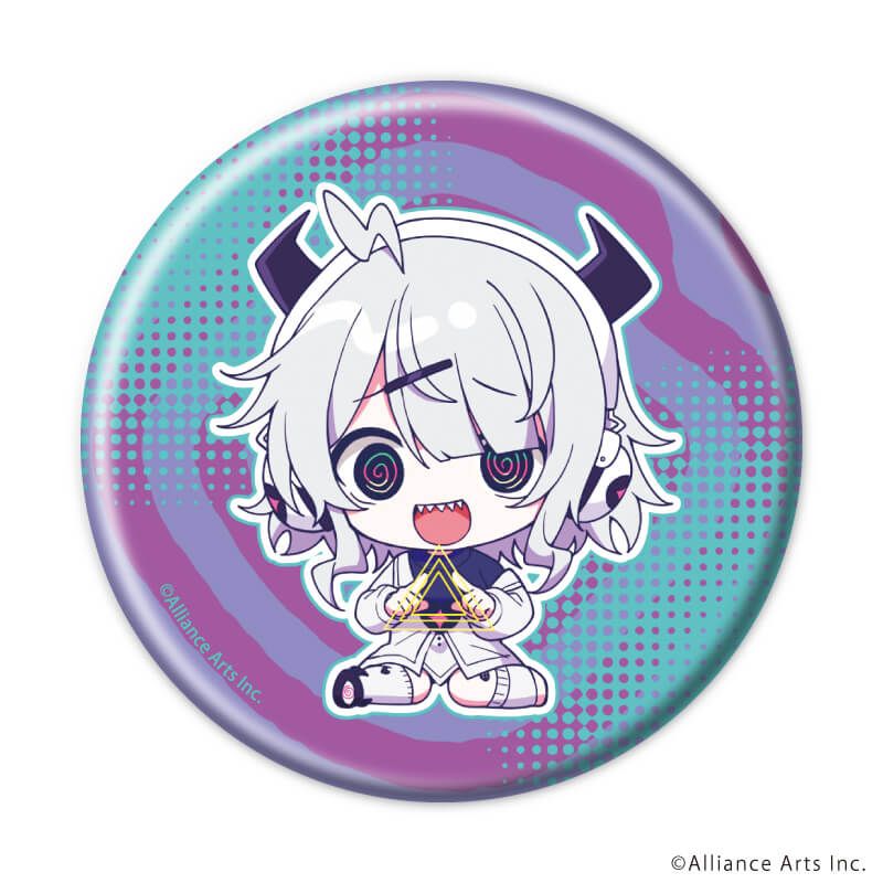 缶バッジ「ゆんゆん電波シンドローム」13/ブラインド(4種)(ミニキャライラスト)