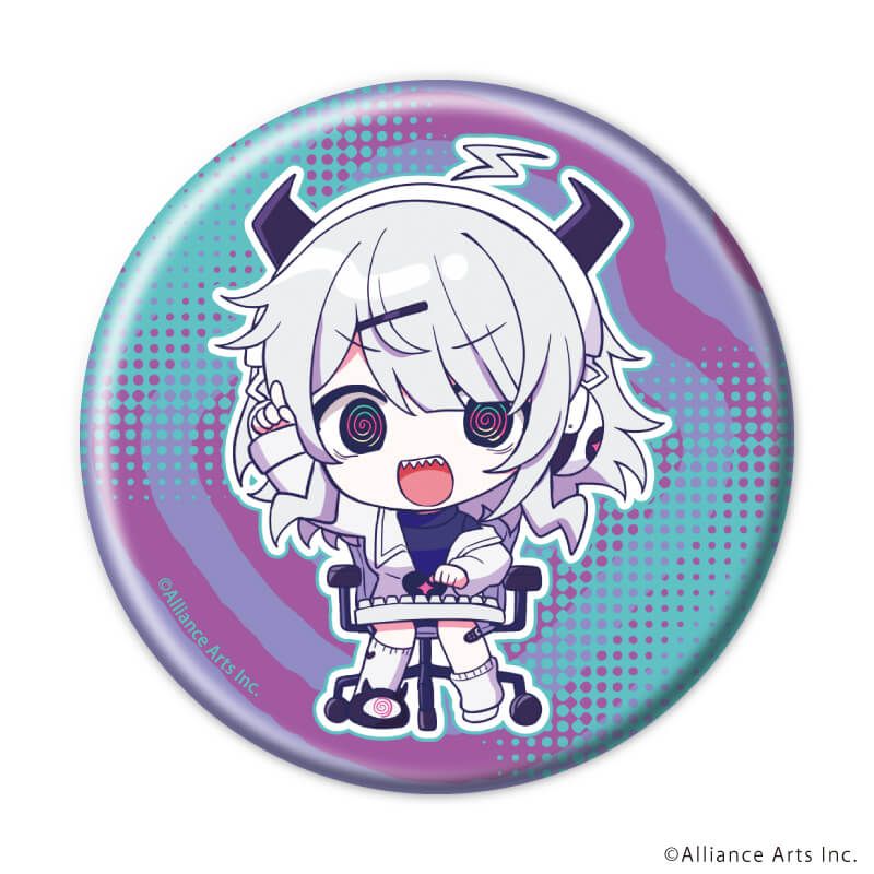 缶バッジ「ゆんゆん電波シンドローム」13/ブラインド(4種)(ミニキャライラスト)