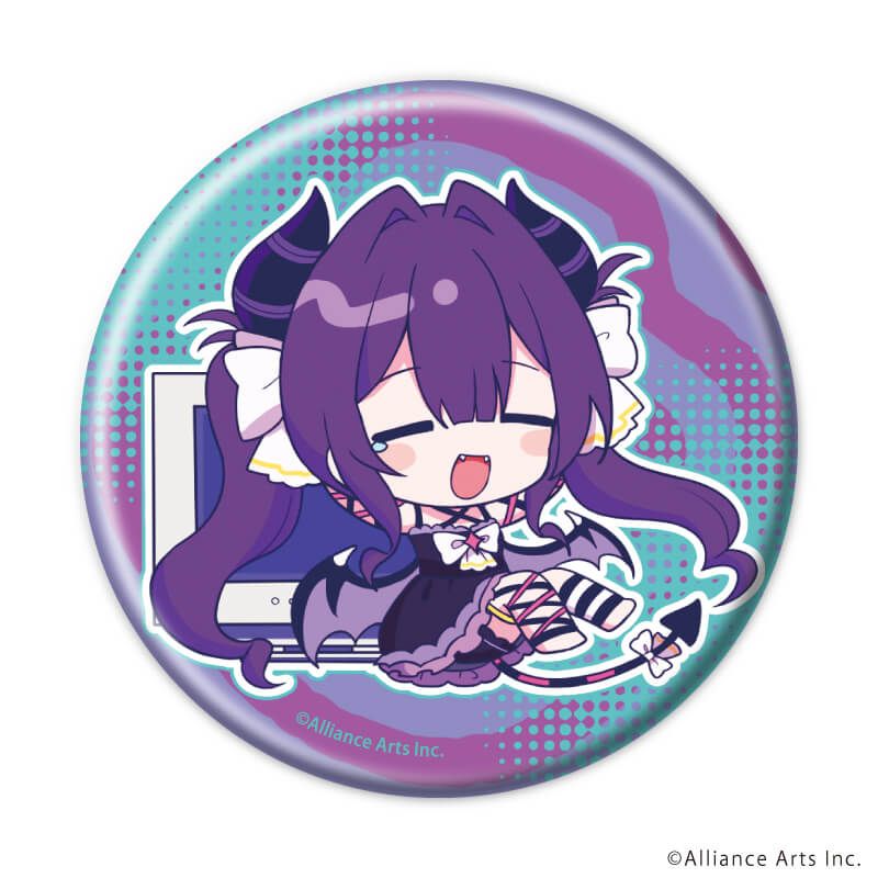 缶バッジ「ゆんゆん電波シンドローム」13/ブラインド(4種)(ミニキャライラスト)