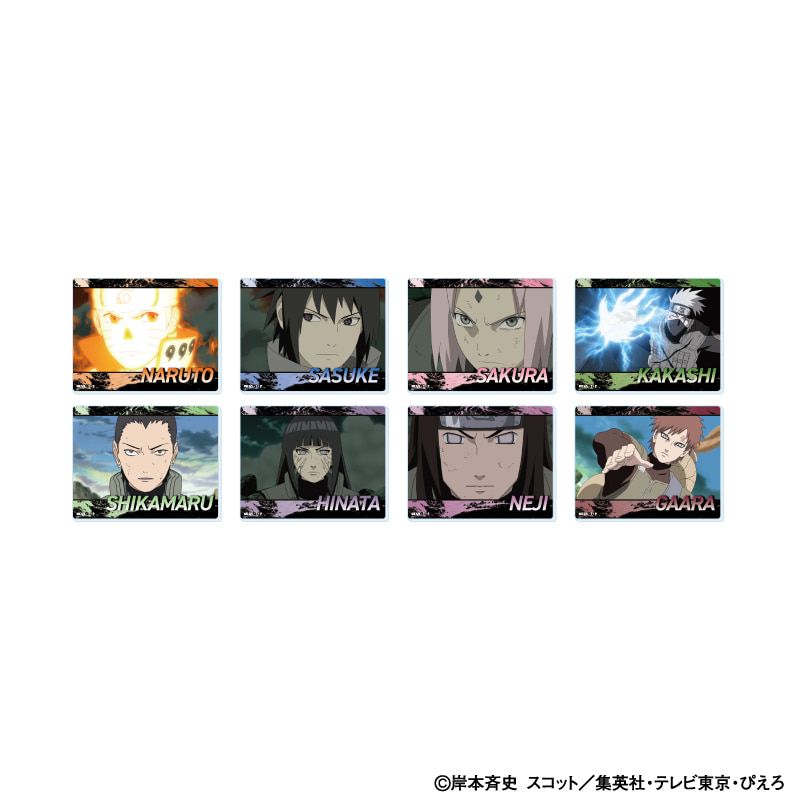 ミニアクリルプレート「NARUTO-ナルト- 疾風伝」10/セット2 コンプリートセット(全8種)(場面写イラスト)