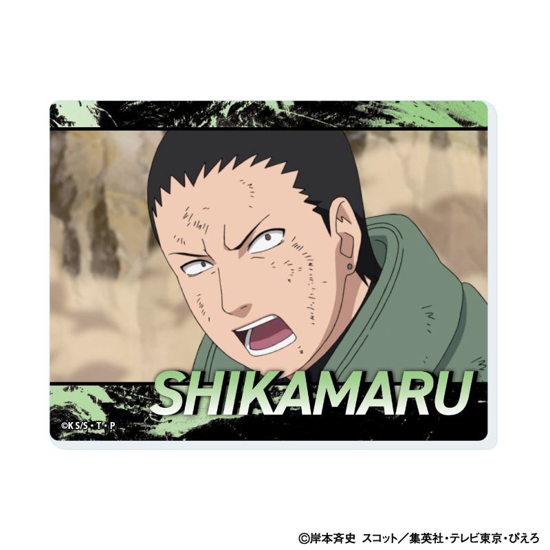 ミニアクリルプレート「NARUTO-ナルト- 疾風伝」09/セット1 コンプリートセット(全8種)(場面写イラスト)