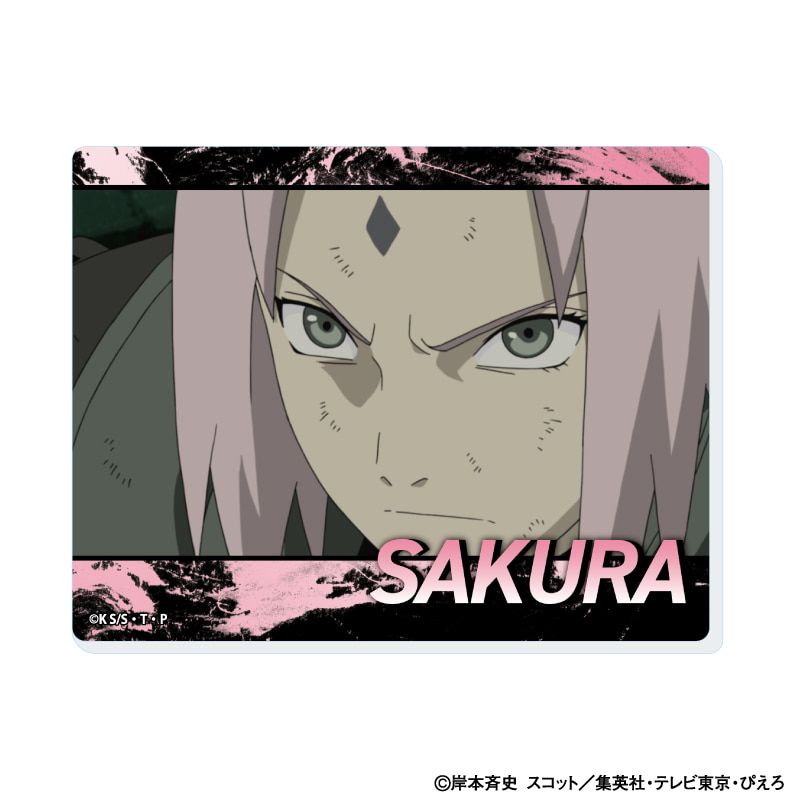 ミニアクリルプレート「NARUTO-ナルト- 疾風伝」10/セット2 ブラインド(8種)(場面写イラスト)