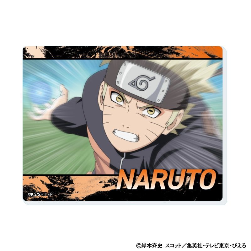 ミニアクリルプレート「NARUTO-ナルト- 疾風伝」09/セット1 ブラインド(8種)(場面写イラスト)