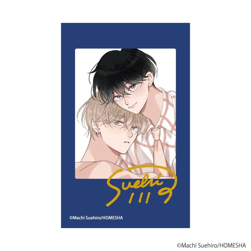 フォト風ミニカード「.Bloom＆メロキス展 2026」02/末広マチ(ちぐはぐなキス)(公式イラスト)