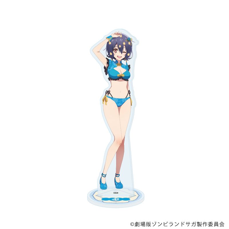 アクリルスタンド「劇場版『ゾンビランドサガ ゆめぎんがパラダイス』」10/水野愛 チャイナ水着ver.(描き下ろしイラスト)